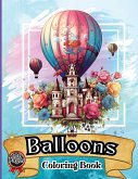 Balloon Coloring Book Balloon Coloring Book