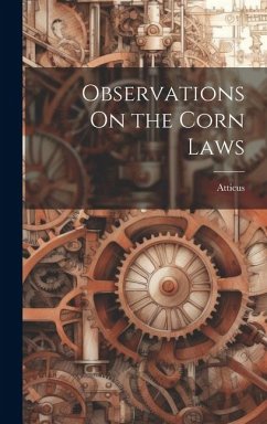 Cover Observations On the Corn Laws