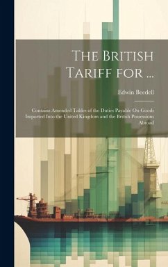 Cover The British Tariff for ...