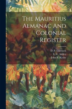 Cover The Mauritius Almanac And Colonial Register