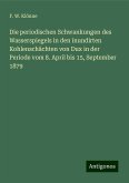 Die periodischen Schwankungen des Wasserspiegels in den inundirten Kohlenschächten von Dux in der Periode vom 8. April bis 15, September 1879