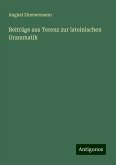 Beiträge aus Terenz zur lateinischen Grammatik