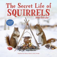 Cover The Secret Life of Squirrels Wall Calendar 2025