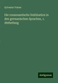 Die consonantische Deklination in den germanischen Sprachen, 1. Abtheilung