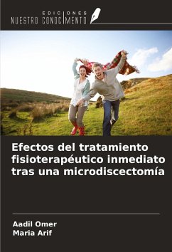 Cover Efectos del tratamiento fisioterapéutico inmediato tras una microdiscectomía