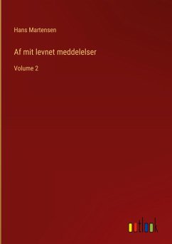 Cover Af mit levnet meddelelser