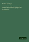 Quiero ser cómico: apropósito dramático