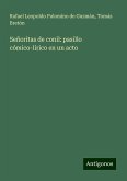 Señoritas de conil: pasillo cómico-lírico en un acto