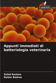 Appunti immediati di batteriologia veterinaria