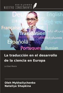 Cover La traducción en el desarrollo de la ciencia en Europa