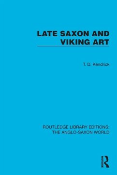 Cover Late Saxon and Viking Art
