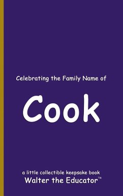 Cover Celebrating the Family Name of Cook