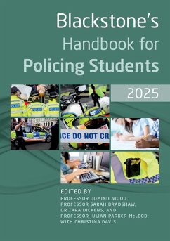 Cover Blackstone's Handbook for Policing Students 2025