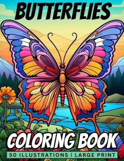 Butterflies Coloring Book - McCloud, Clint