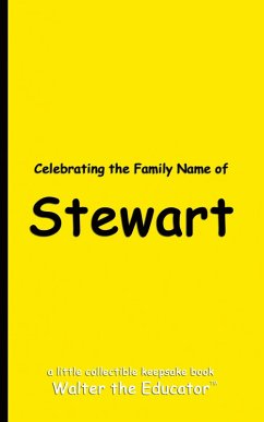 Cover Celebrating the Family Name of Stewart