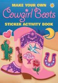 Make Your Own Cowgirl Boots Sticker Activity Book