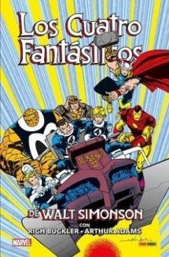 Cover LOS 4 FANTASTICOS DE WALT SIMONSON