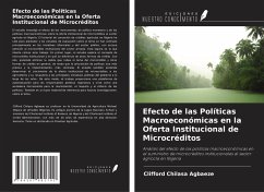 Efecto de las Políticas Macroeconómicas en la Oferta Institucional de Microcréditos - Agbaeze, Clifford Chilasa