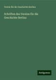 Schriften des Vereins für die Geschichte Berlins