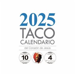 Cover Taco Calendario del Sagrado Corazón 2025. Peana espiral