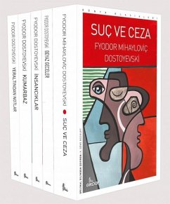 Fyodor Mihailovic Dostoyevski 5li Set - Mihaylovic Dostoyevski, Fyodor