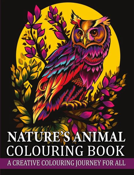 Nature's Animal Colouring Book