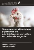 Suplementos vitamínicos y períodos de administración variables en pollos de engorde