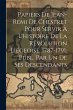 Papiers De Jean-Remi De Chestret Pour... - Bild 1