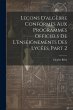 Leçons D'algèbre Conformes Aux... - Bild 1