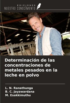 Cover Determinación de las concentraciones de metales pesados en la leche en polvo