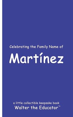 Cover Celebrating the Family Name of Martínez