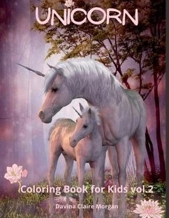 Unicorn Coloring Book for Kids vol.2 - Davina Claire Morgan