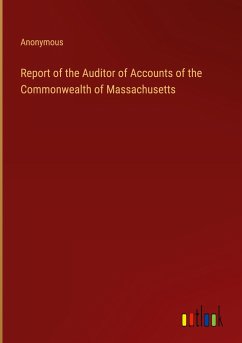 Report of the Auditor of Accounts of the Commonwealth of Massachusetts Report of the Auditor of Accounts of the Commonwealth of Massachusetts