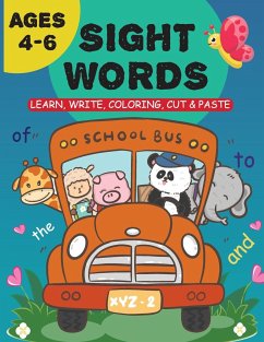 60 Sight Words for Kids Ages 4-6 - Bidden, Laura