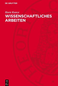 Cover Wissenschaftliches Arbeiten