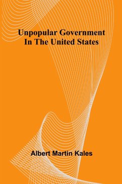 Cover Unpopular government in the United States