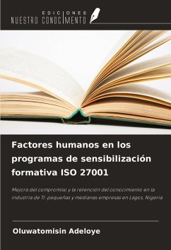 Factores humanos en los programas de sensibilización formativa ISO 27001 - Adeloye, Oluwatomisin