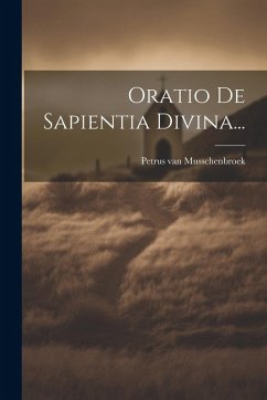 Cover Oratio De Sapientia Divina...