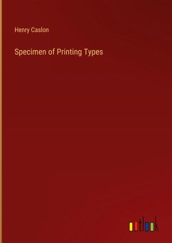 Cover Specimen of Printing Types