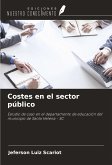 Costes en el sector público