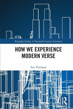 Cover How We Experience Modern Verse