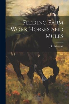 Cover Feeding Farm Work Horses and Mules