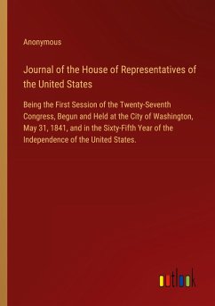 Cover Journal of the House of Representatives of the United States