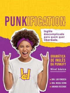 Gramática de Inglês Punkification (Nível básico): Níveis A1 Cover Gramática de Inglês Punkification (Nível básico): Níveis A1