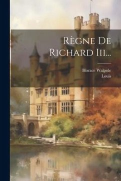 Cover Règne De Richard Iii...