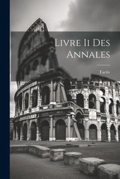 Livre Ii Des Annales - Tacite