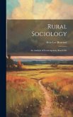 Rural Sociology: an Analysis of Contemporary Rural Life