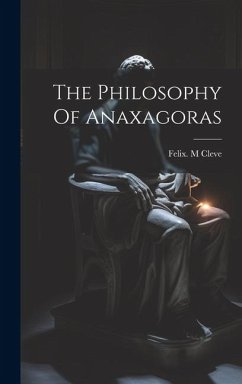 Cover The Philosophy Of Anaxagoras