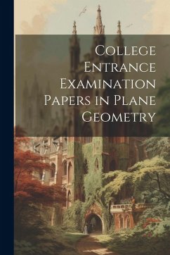 Cover College Entrance Examination Papers in Plane Geometry