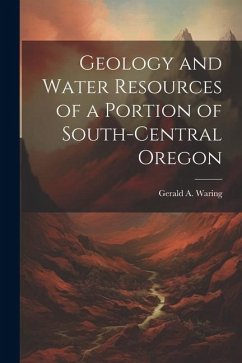 Cover Geology and Water Resources of a Portion of South-central Oregon